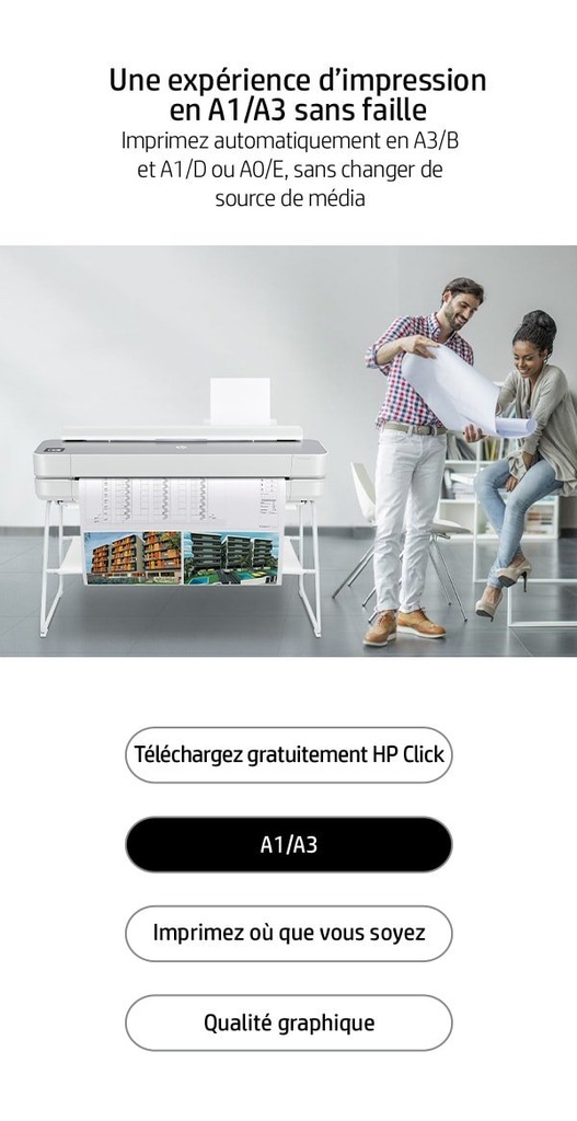 HP DesignJet Studio Steel Edition 24 pouces – photo constructeur