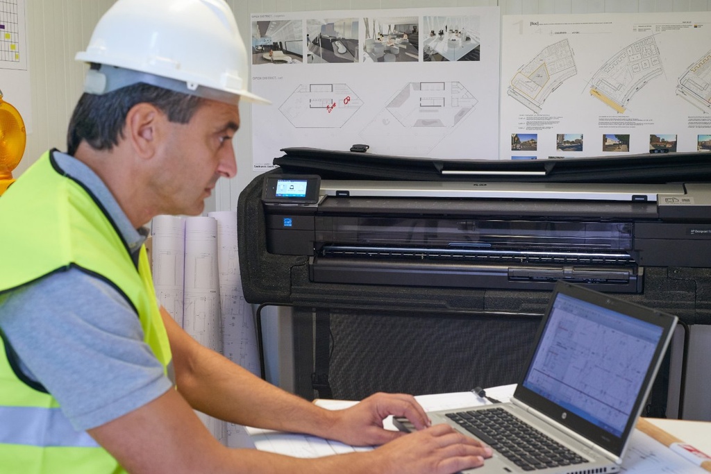 HP DesignJet T830 MFP 24 pouces – photo constructeur