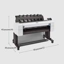 HP DesignJet T1600dr PostScript Managed 36 pouces – photo 9