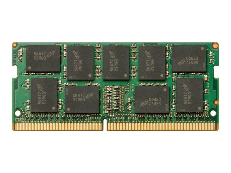 Toner HP - DDR4 - 8 Go - SO DIMM 260 broches - 2666 MHz / PC4-21300 - 1.2 V - mémoire sans tampon - ECC - pour Workstati