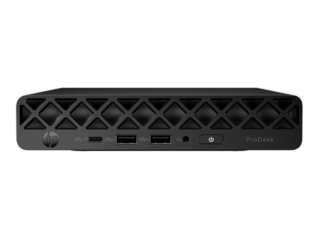 ordinateur / pc fixe ,HP ProDesk 4 G1i AI - Mini Core Ultra 5 225T / jusqu'à 4.9 GHz - RAM 8 Go - SSD 256 Go - NVMe - In