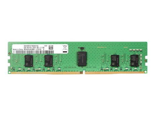 [3PL81AA] Toner HP - DDR4 - 8 Go - DIMM 288 broches - 2666 MHz / PC4-21300 - 1.2 V - mémoire sans tampon - non ECC - pour Workstat