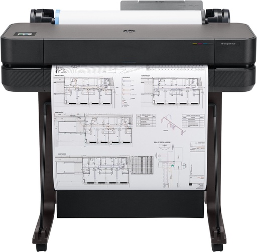 [5HB09D#B19] Tireuse de plan HP DesignJet T630 (édition 2025) – 24 pouces A1