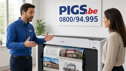 [C11CH83301A0] Tireuse de plan Epson SureColor SC-T7200-PS - 44" imprimante grand format - couleur - jet d'encre - Rouleau (111,8 cm) - (copie)