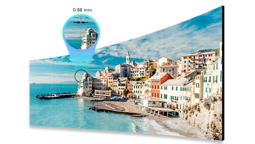 [DS-D2055LR-G] Ecran pour mur d'image HIK Vision  55 pouces bord fin de 3.5mm  - luminosité de 500 cd/M2 reference DS-D2055LU-y (copie)