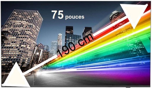 [75BFL2214/12] Philips 75BFL2214 - Classe de diagonale 75" B-Line Professional Series TV LCD rétro-éclairée par LED - signalisation num
